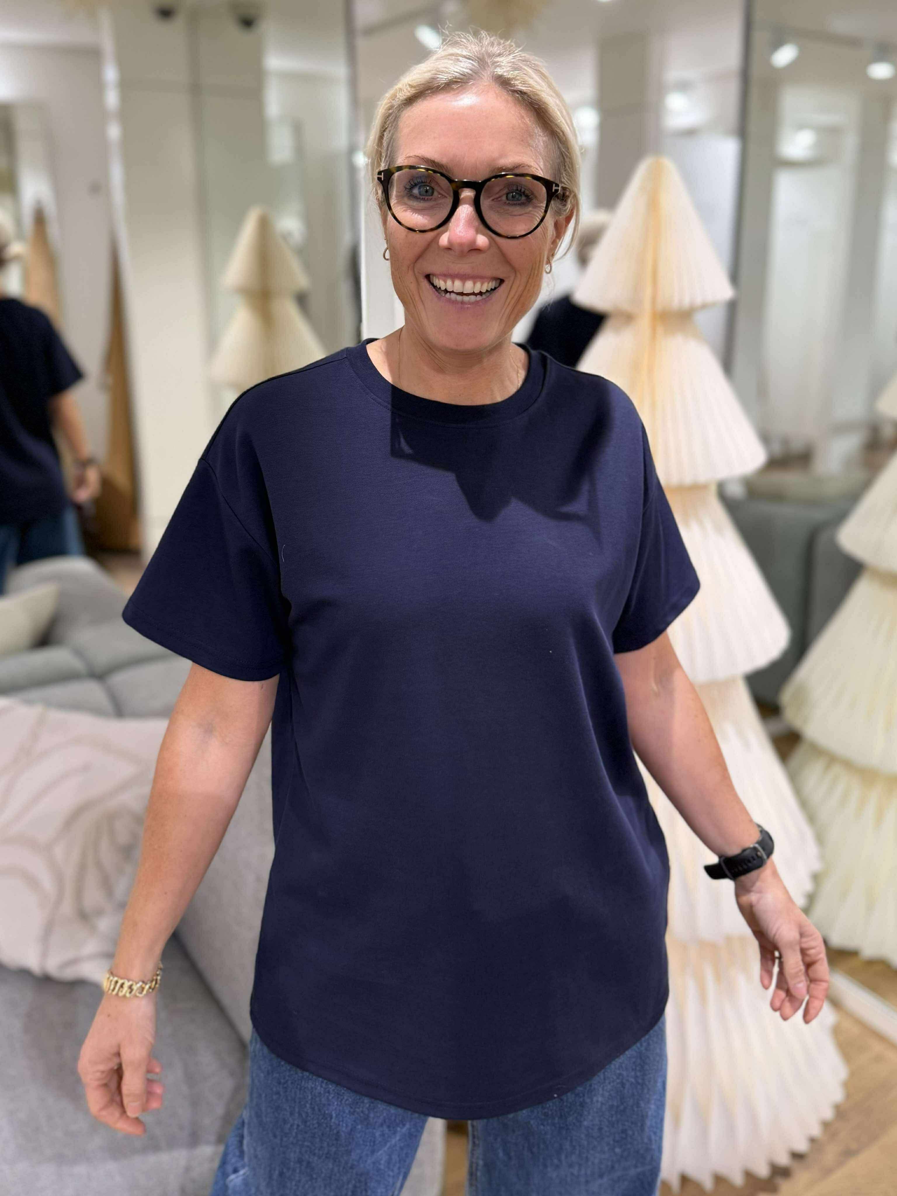 PCSKYLAR T-Shirt - Maritime Blue